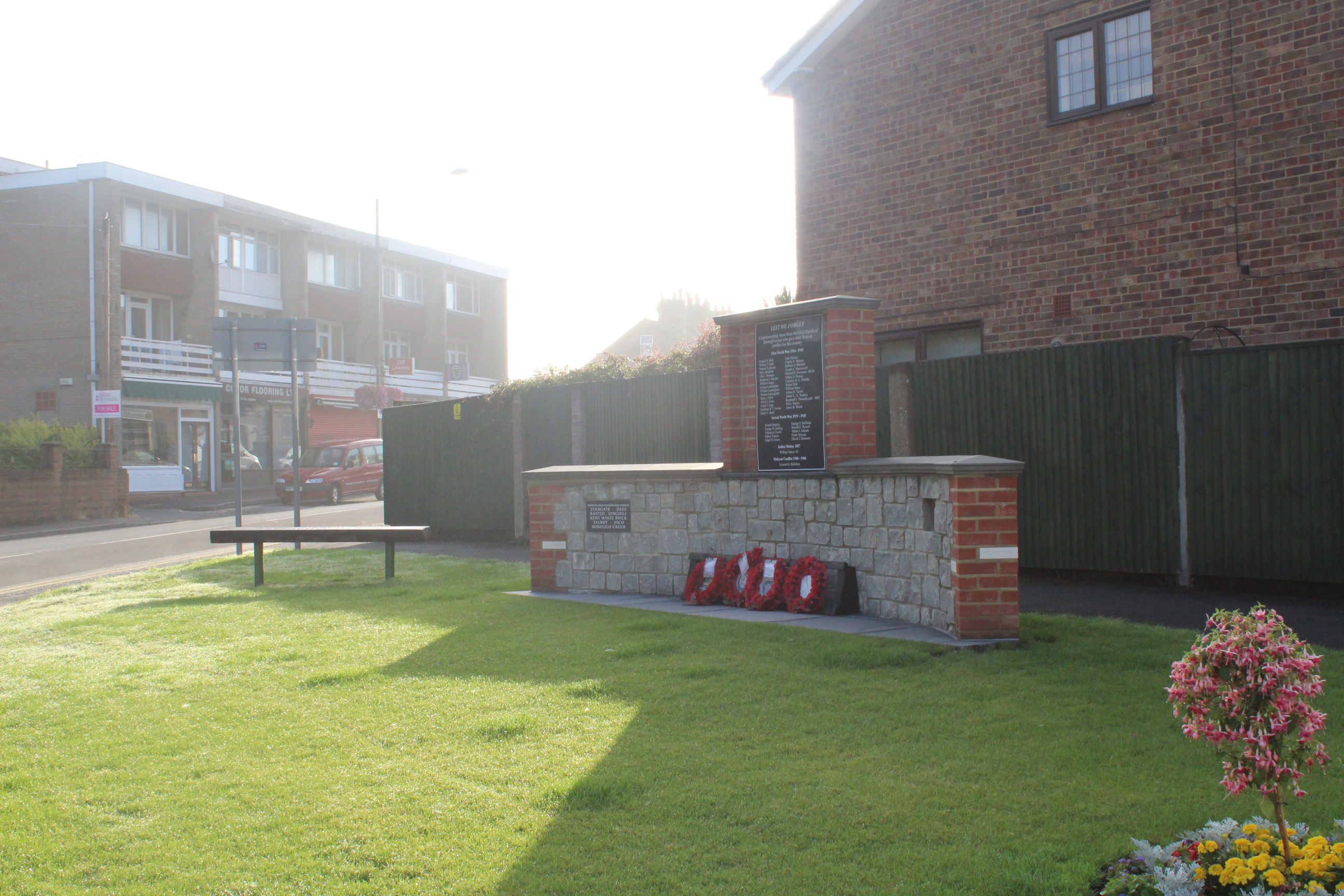 Borough Green Memorial Wall War Memorials Online